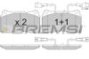 BREMSI BP2836 Brake Pad Set, disc brake